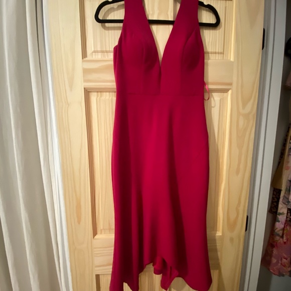 Bariano Hot Pink Dress - Picture 3 of 3